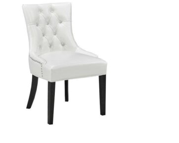 PETRA Dining Chair GY-DC7900 White Leatherette