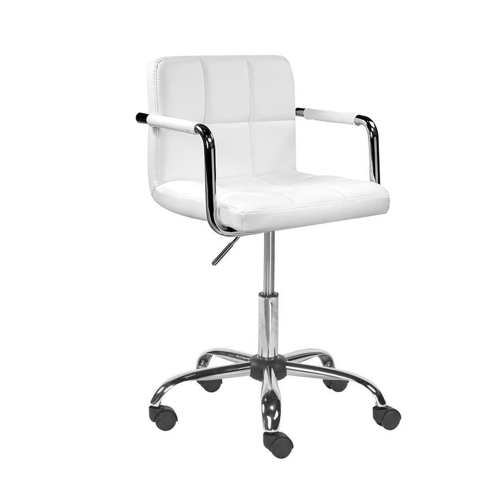 Selena Arm Office Chair GY-OC-813 White PU