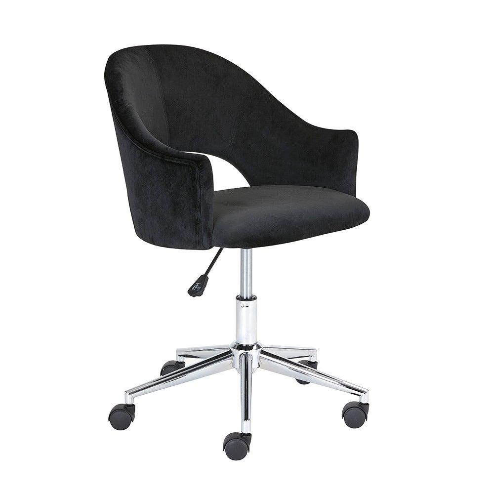 CASTELLE OFFICE CHAIR GY-5026 BLACK VELVET