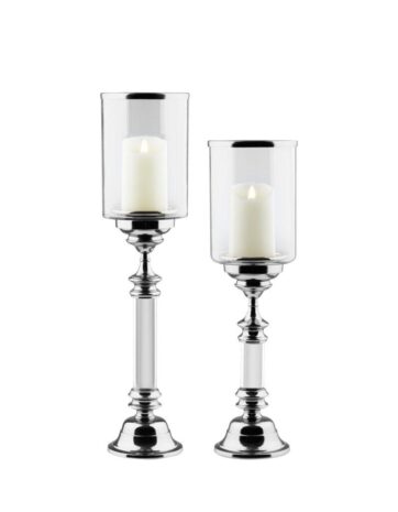 SABEN CANDLER HOLDER SILVER XC-2845 / XC-2853