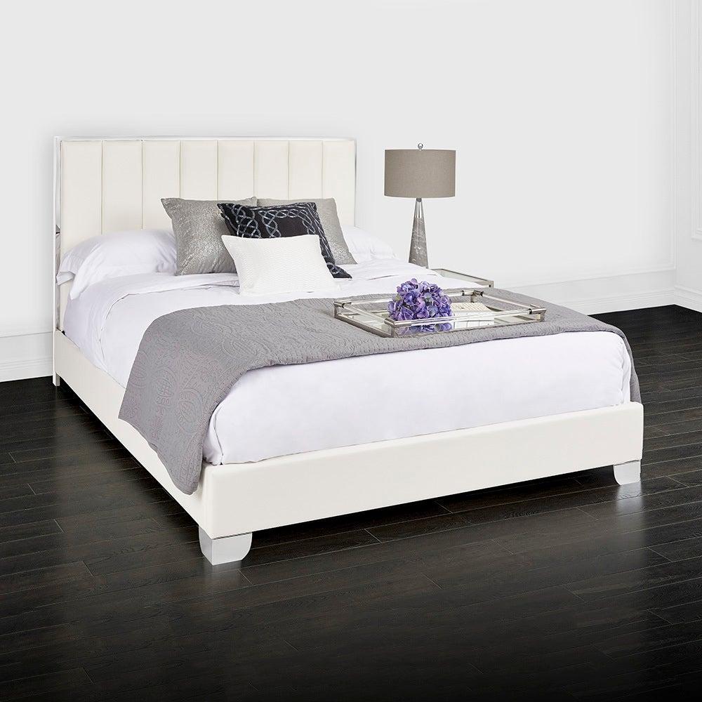 URIEL Bed King Aspen White