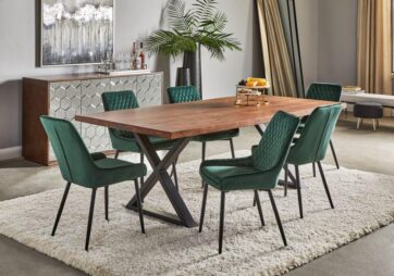 84" DINING  WOOD TOP  STRAIGHT EDGE FLIP TOP SHH-XL-502