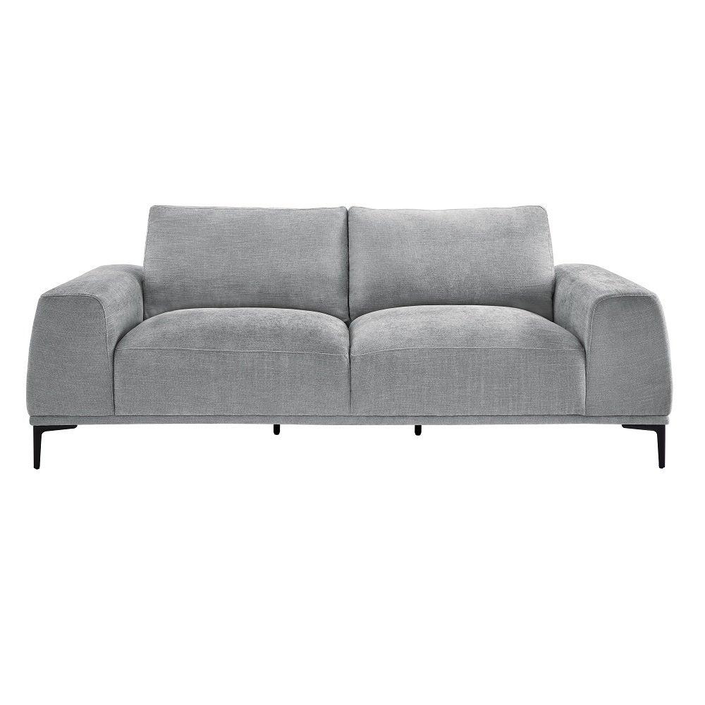 MIDDLETON Sofa GY-SF-8561 Grey linen Silex 23 Black legs
