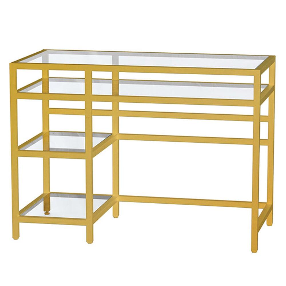 MILEY Desk GY-DE-6459G GOLD condo size