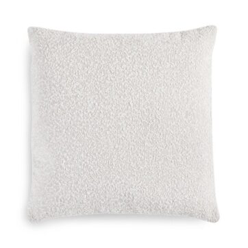 ORIS CUSHION 20X20IN Feather Insert SNOW