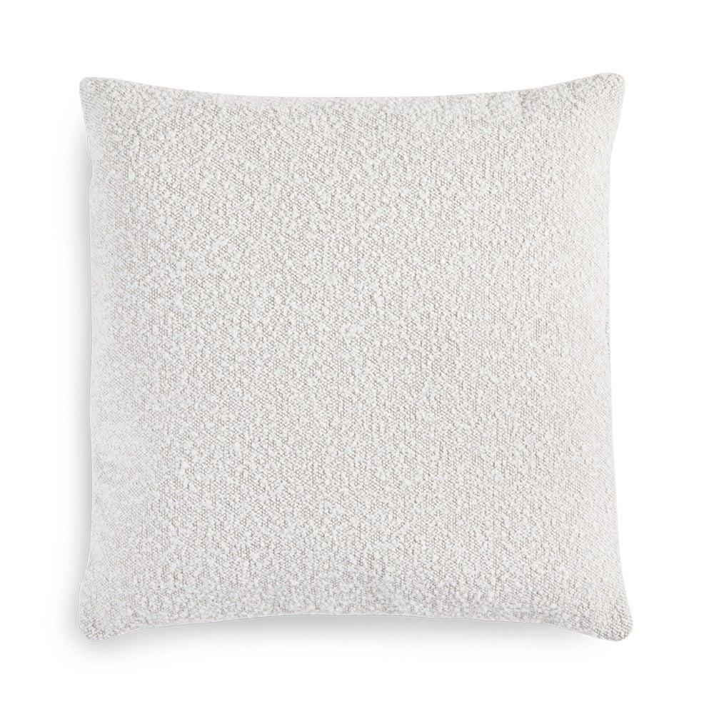 ORIS CUSHION 20X20IN Feather Insert SNOW