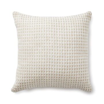 SOLO CUSHION 20X20IN Feather Insert PARCHMENT