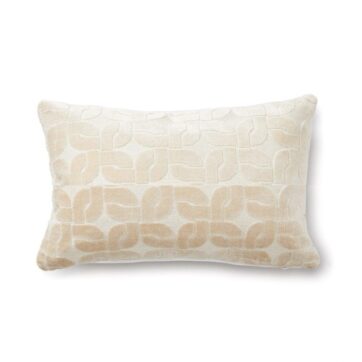 HAVEN CUSHION 14X20IN Feather Insert ALABASTER
