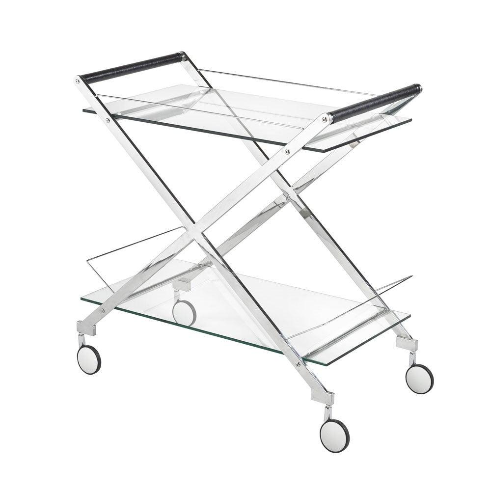 BERMUDA Bar Cart GY-CRT-7919 silver