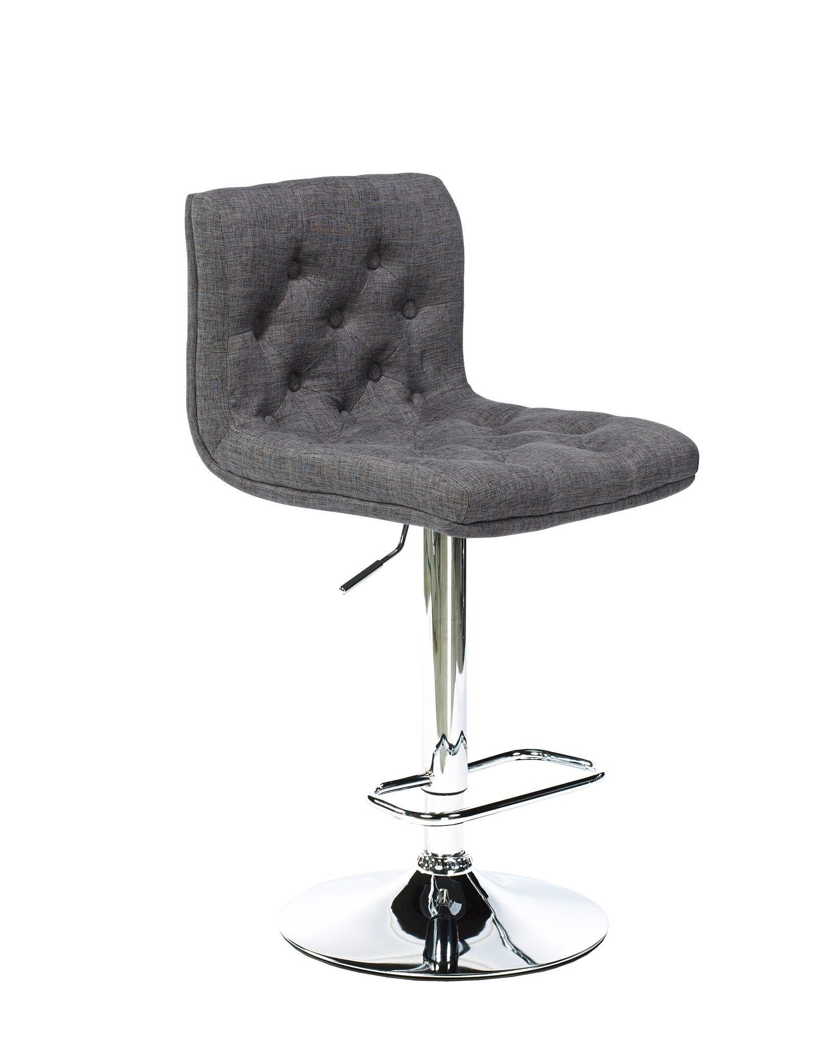 DANIEL Bar Chair GY-11051 Grey Fabric