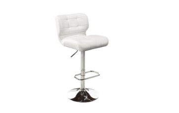 FANTA Bar Stool Faux Leather GY-1064Q White PU
