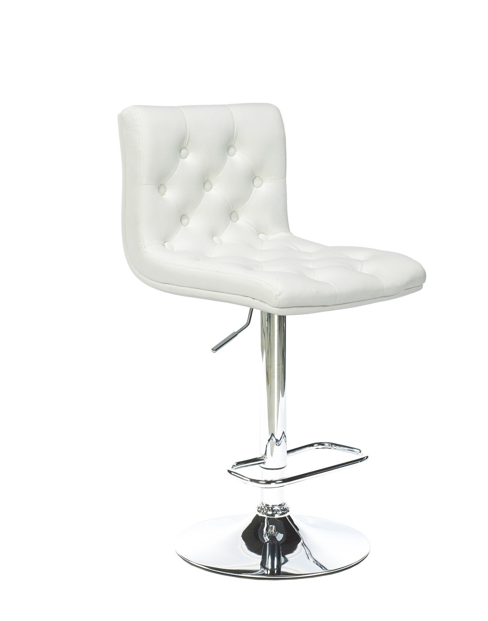 DANIEL Bar Chair GY-11051 White PU