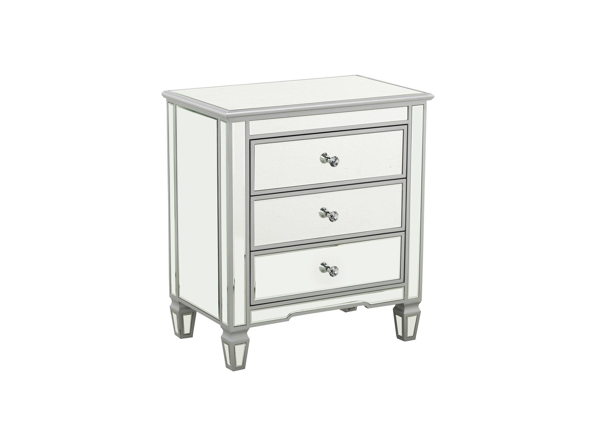Mirror Side Stand 3 Drawer GY-12055