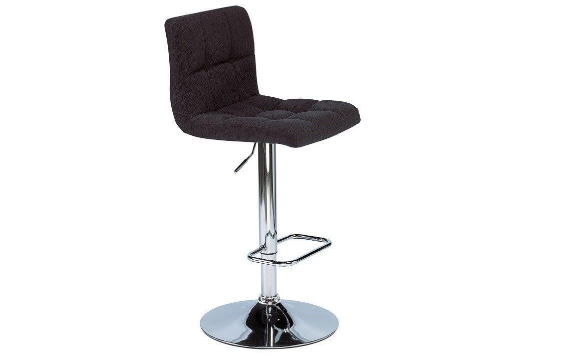 SELENA Bar Chair GY-2494 Grey Fabric