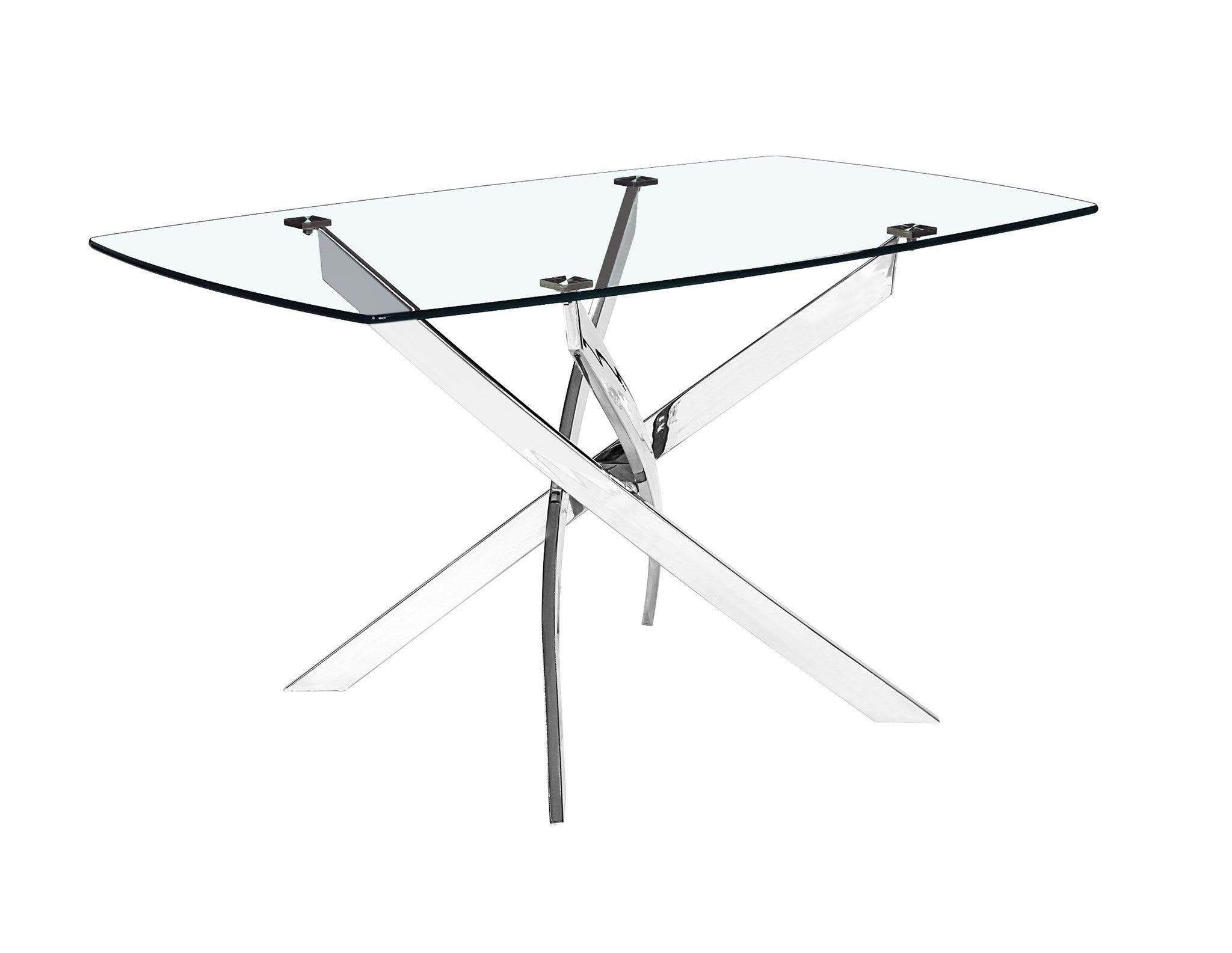 Victor GY93 Rectangle Glass Dining Table