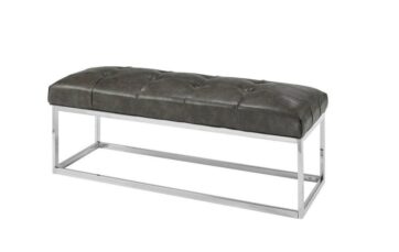MODERN SS Bench GY-BC8415S Grey (Dis.) PU