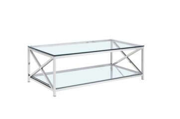 ELSA Coffee Table GY-CT-SX0302 w/ Mirror shelf